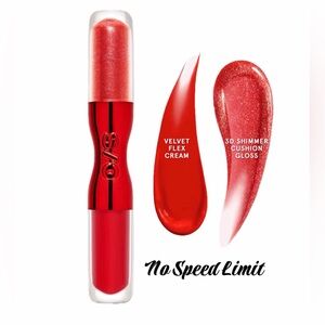 $28 Retail NIB One Size Velvet Flex Cream & Cushion Gloss Lip Duo